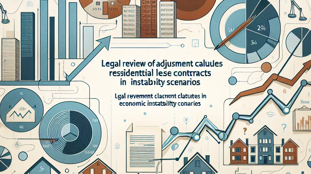 Revisão Jurídica das Cláusulas de Reajuste em Contratos de Locação Residencial em Cenários de Instabilidade Econômica