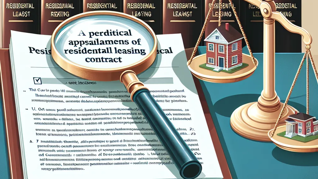 Importância da Revisão Periódica dos Reajustes em Contratos de Locação Residencial com Fundamentos Constitucionais e Legais