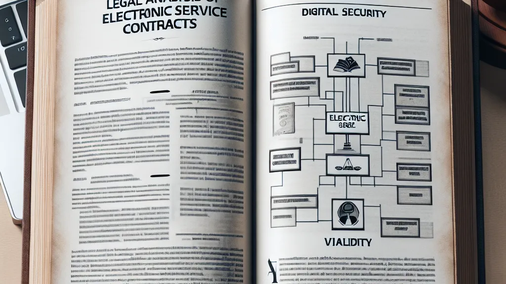 Análise Jurídica dos Contratos Eletrônicos de Prestação de Serviços: Requisitos, Validade e Segurança Digital