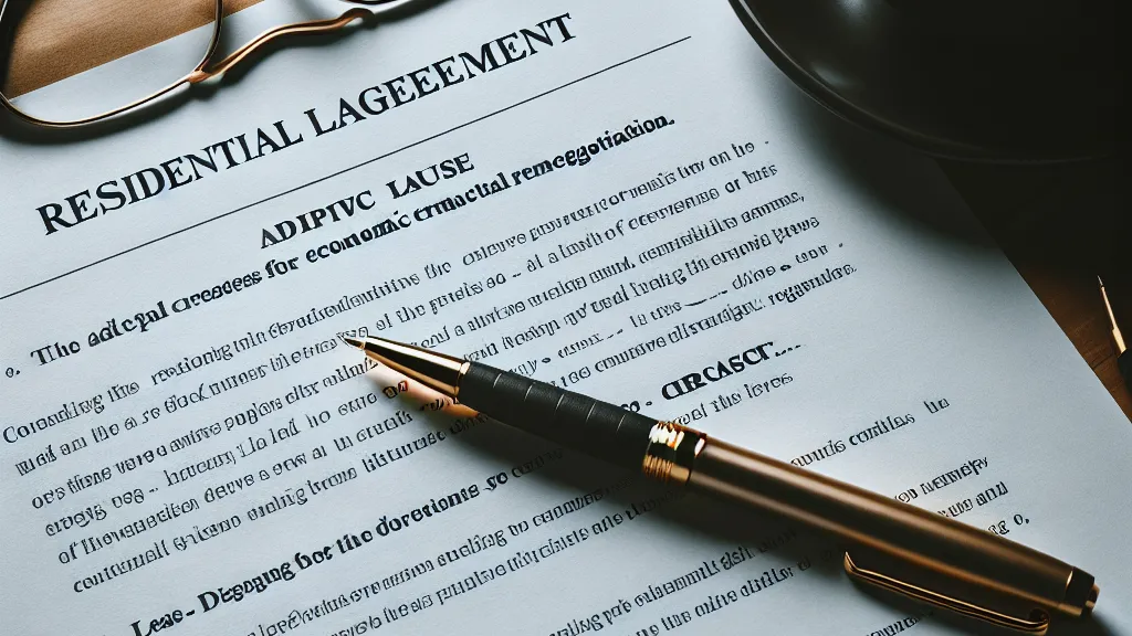 Contrato de Locação Residencial com Cláusulas Adaptativas para Crises Econômicas e Renegociação Contractual